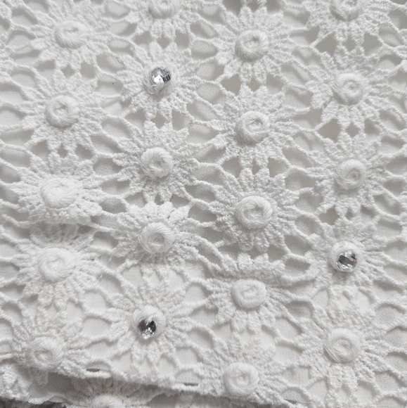 French Connection Crochet skirt - Picture 5 of 8